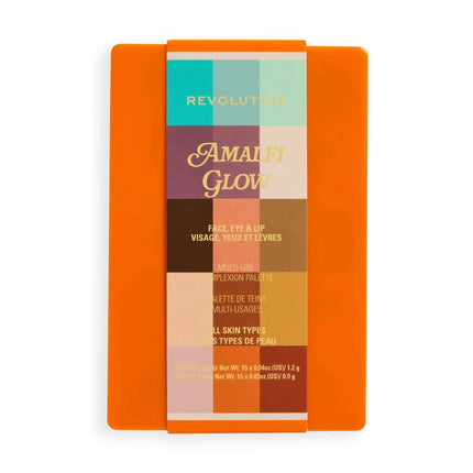 Revolution Everything Face, Eye & Lip Icon Palette Amalfi Glow