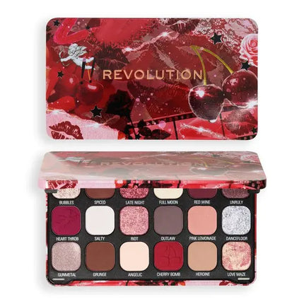 Revolution Forever Flawless Palette Cherry Rebel Red