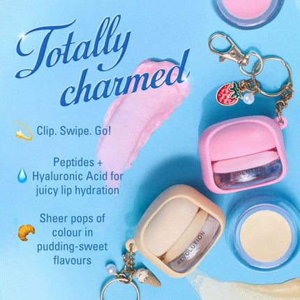 Revolution Juicy Peptide Pudding Lip Mask Strawberry Soufflé