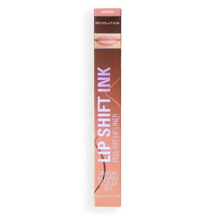 Revolution Lip Shift Ink Peel Off Lipliner Stain Nude Talk