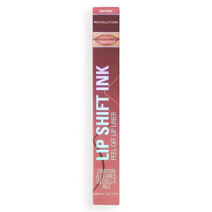 Revolution Lip Shift Ink Peel Off Lipliner Stain Rose Inked