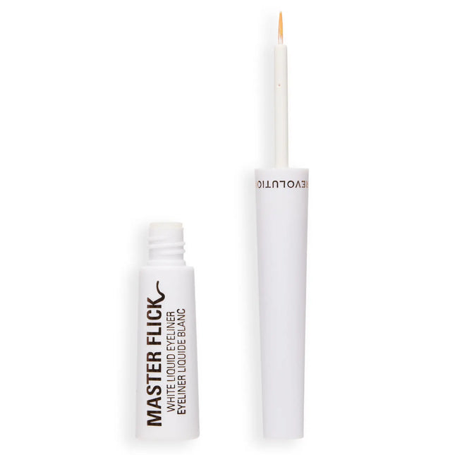 Revolution Master Flick Dip Liquid Eyeliner Snowy White