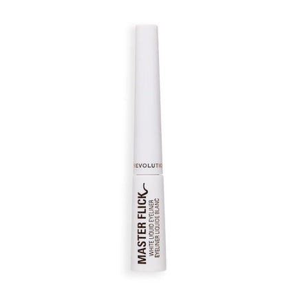 Revolution Master Flick Dip Liquid Eyeliner Snowy White