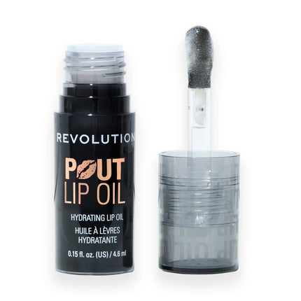 Revolution Pout Lip Oil Midnight Black