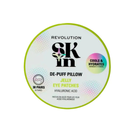 Revolution Skin De-Puff Pillow Hyaluronic Acid Jelly Eye Patches