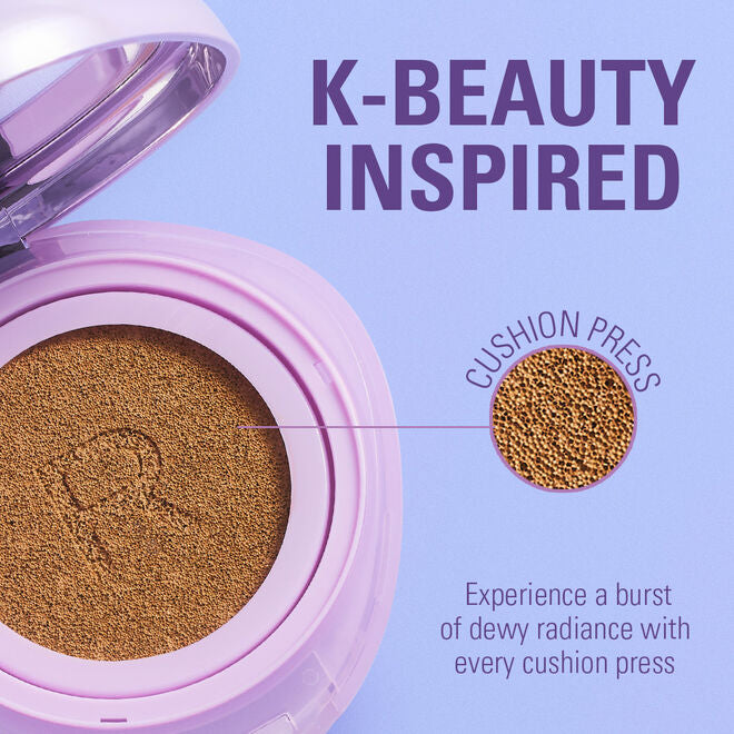Revolution Superdewy Cushion Foundation Medium Neutral Warm, cushion foundation, foto 2 van 10