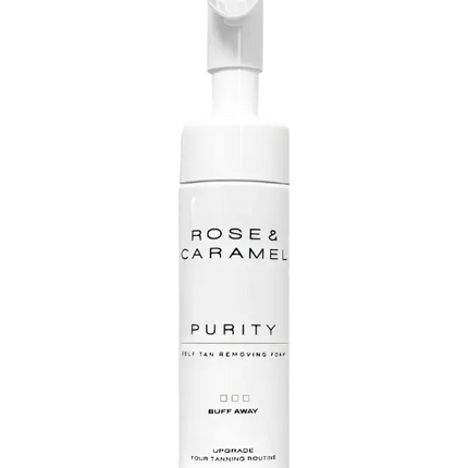 Rose & Caramel Purity Buff Away Self Tan Removing Foam