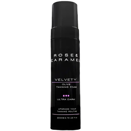 Rose & Caramel Velvety Ultra Dark Olive Self Tanning Foam