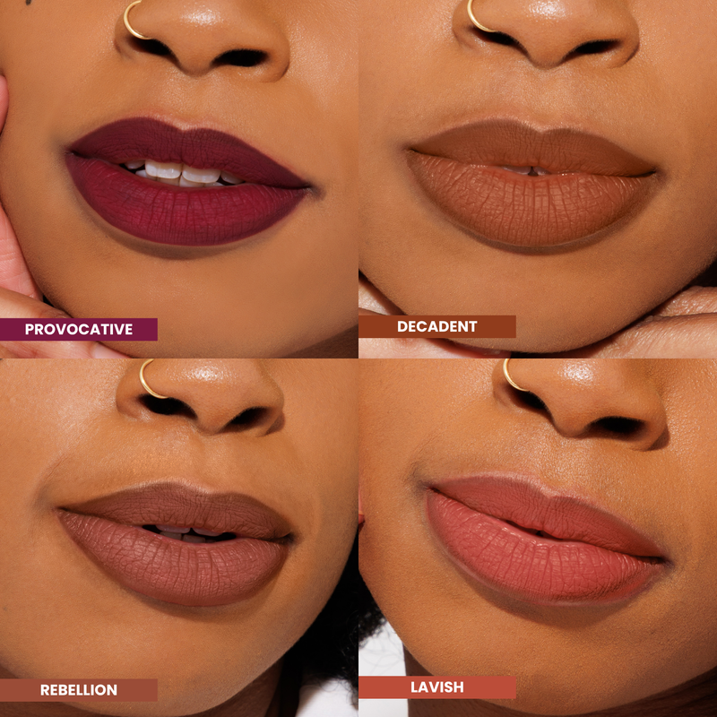 Rude Cosmetics Roaring 20's Matte Lipstick Ostentatious, hooggepigmenteerde matte lipstick, foto 3 van 6