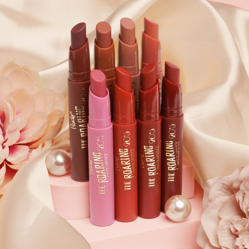 Rude Cosmetics Roaring 20's Matte Lipstick Provocative, matte lipstick met intense kleur., foto 6 van 6