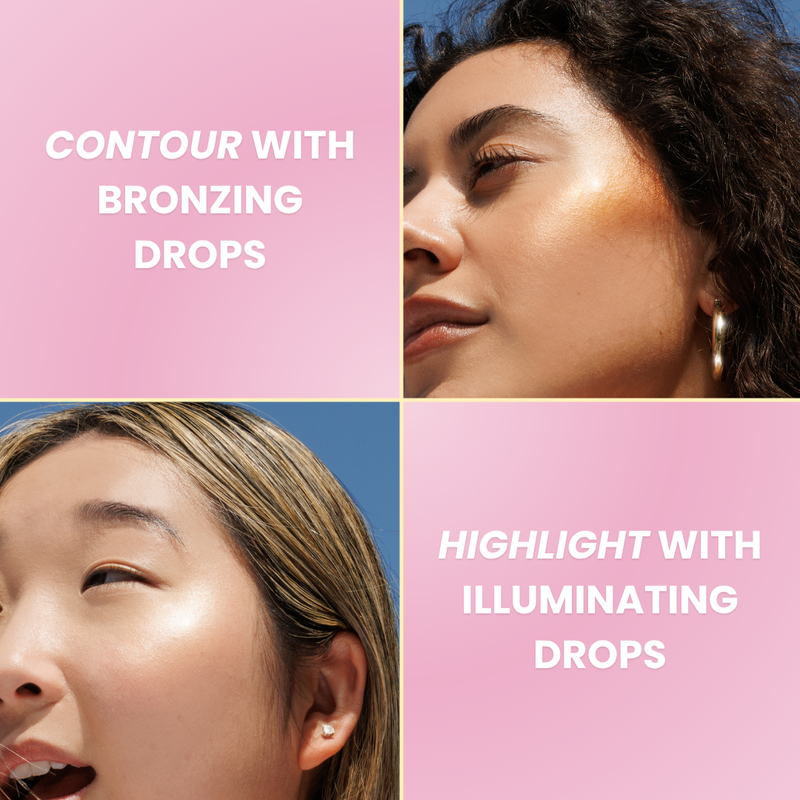 Rude Cosmetics The Glow Up! Bronzing Drops, vloeibare bronzer voor een sunkissed glow, foto 6 van 9