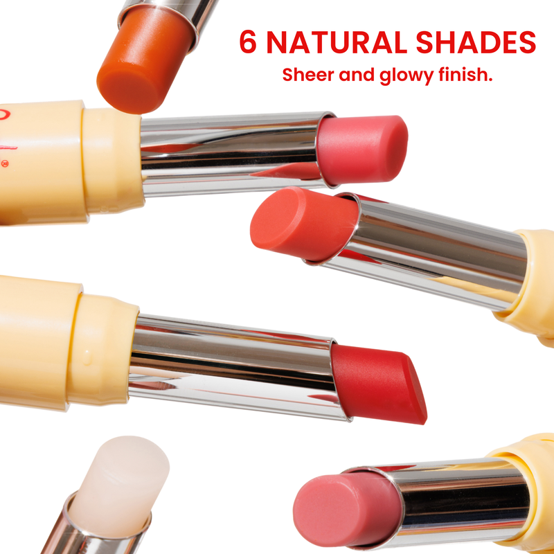 Rude Cosmetics The Glow Up! Glowing Lip Balm Lustre Bloom, hydraterende lipbalm, foto 7 van 9