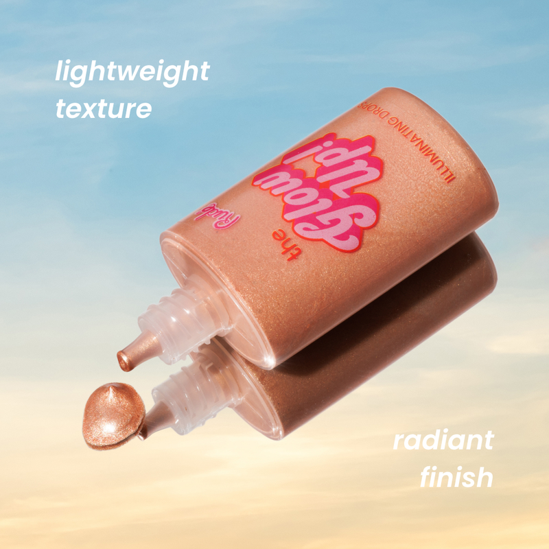 Rude Cosmetics The Glow Up! Illuminating Drops, vloeibare highlighter voor een stralende gloed, foto 7 van 9