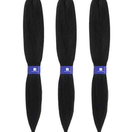 Ruwa Sensationnel Pre-Stretched 24" Braiding Hair 1B