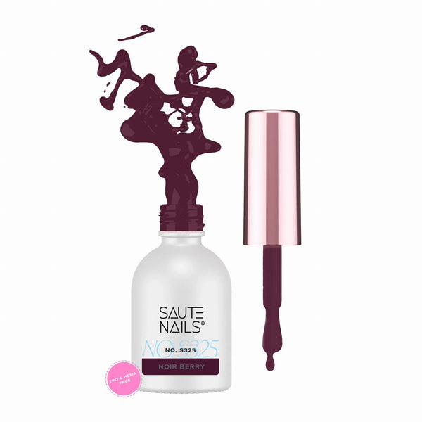 Saute Nails UV Gelpolish S325 Noir Berry