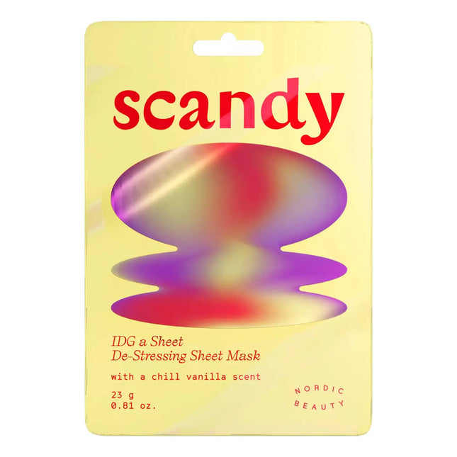 Scandy IDG a Sheet De-Stressing Sheet Mask