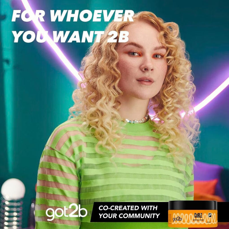 Schwarzkopf Got2b Curlz Styling Cream 5