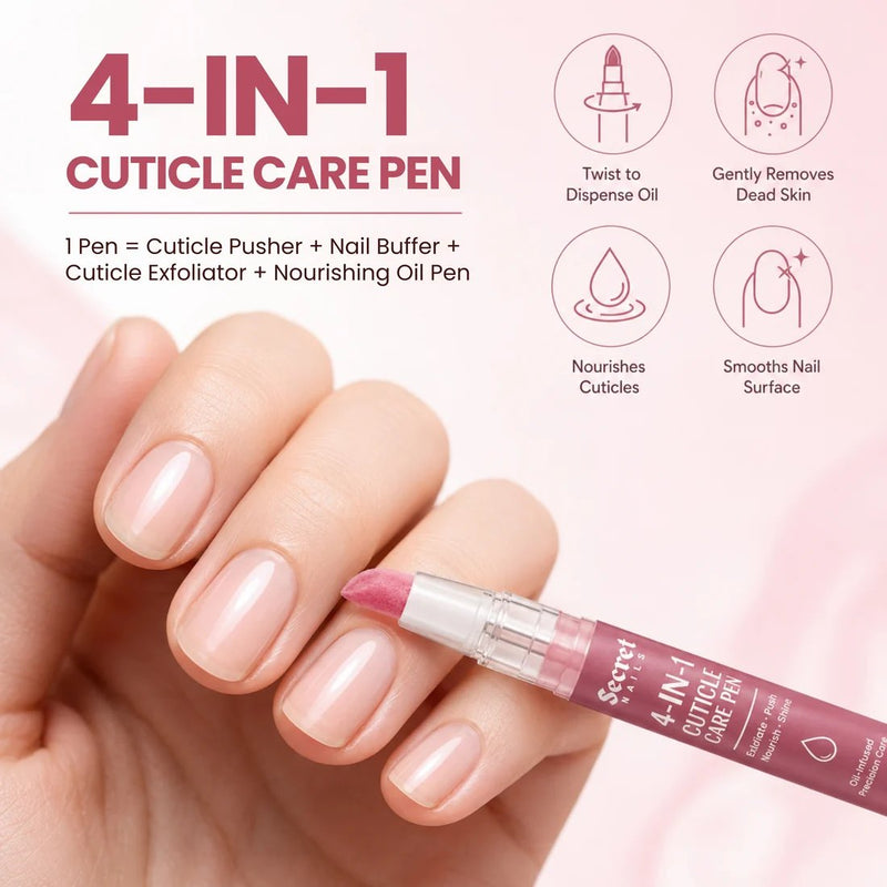 Secret Nails 4-in-1 Cuticle Care Pen voor verzorgde nagelriemen, foto 2 van 7