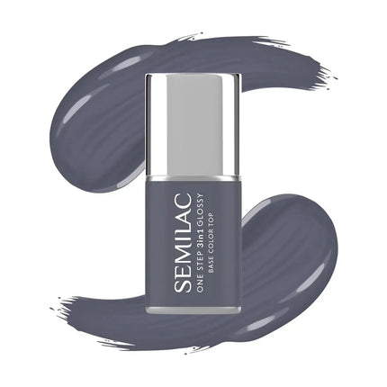 Semilac One Step 3in1 Glossy S185 Stone Grey