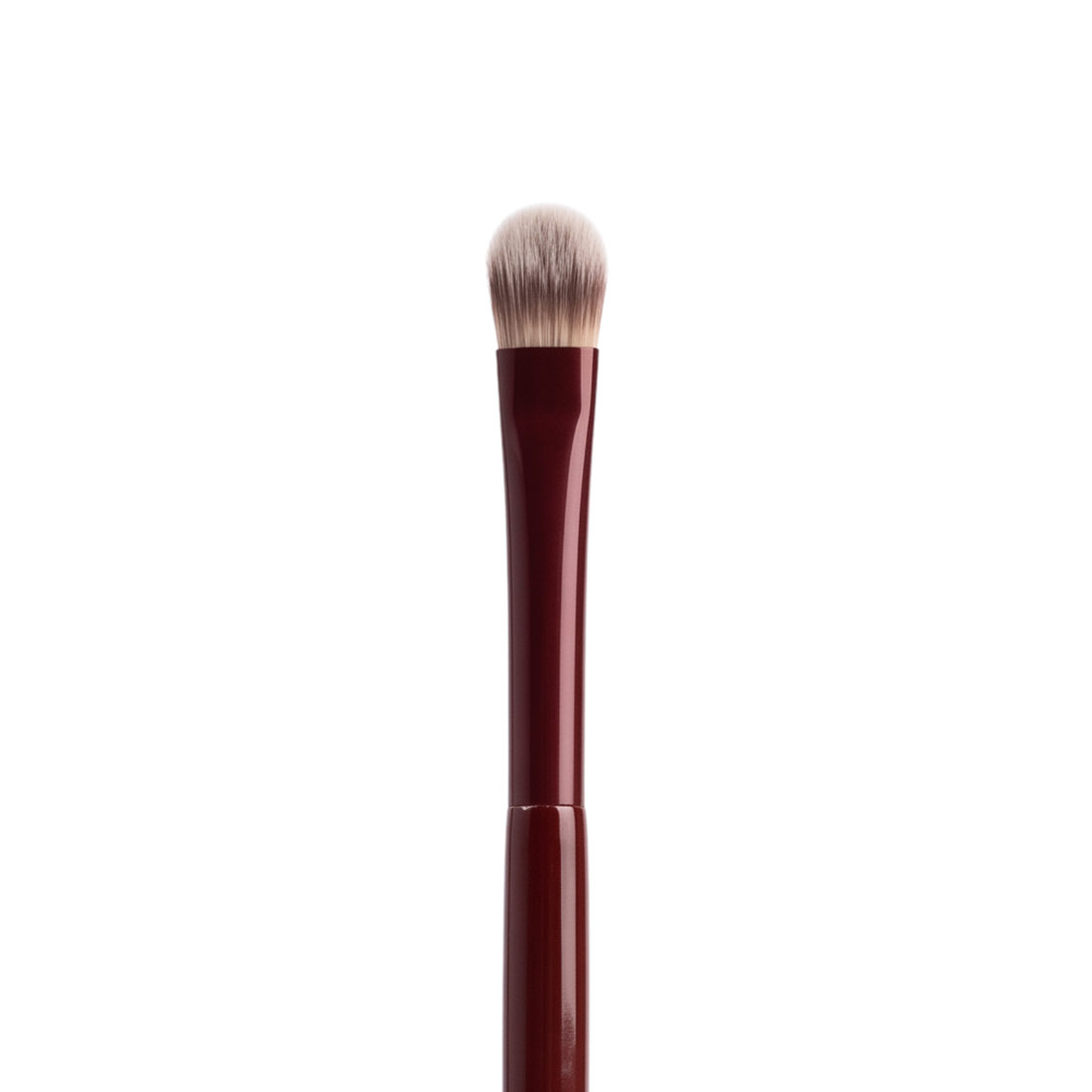 Boozyshop Flawless Shader Brush, close-up van de kwastkop op witte achtergrond