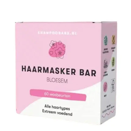 Shampoo Bars Haarmasker Bar Bloesem