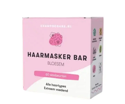 Shampoo Bars Haarmasker Bar Bloesem