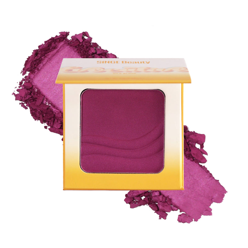 Singe Beauty Evocative Silk Blush Pretentious Plum 1