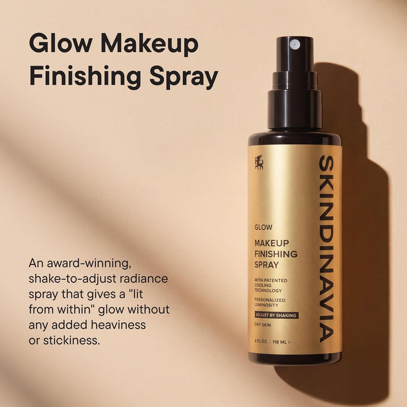 Skindinavia Glow Makeup Finishing Spray 59 ml.