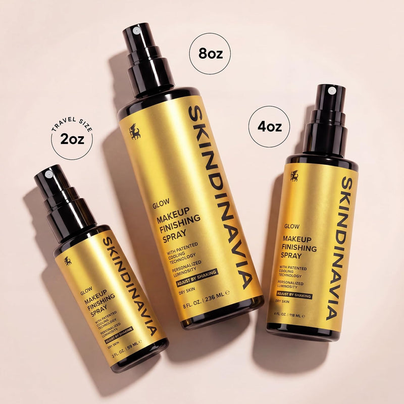 Skindinavia Glow Makeup Finishing Spray 59 ml.