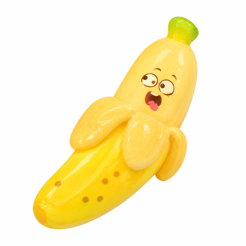 Squishy Slow Rising Peeled Banana Squishy, zachte squishy in de vorm van een gepelde banaan