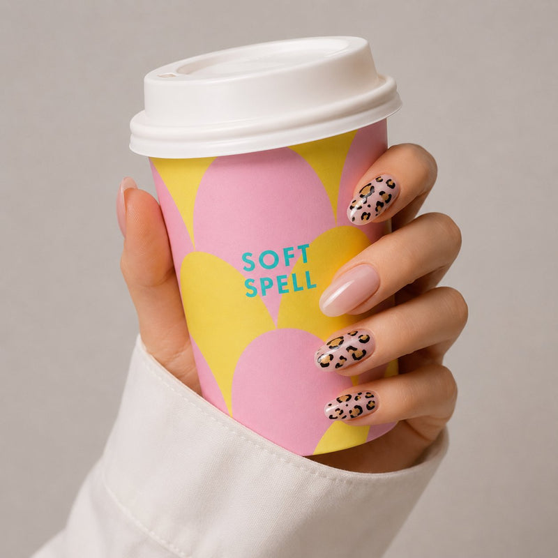 Soft Spell Press On Nails Safari Chic