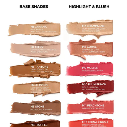 Sosu Cosmetics Complete Canvas Complexion Palette Medium