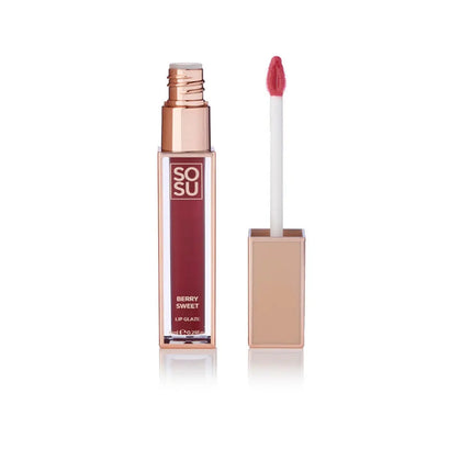 Sosu Cosmetics Satin Lip Glaze Berry Sweet