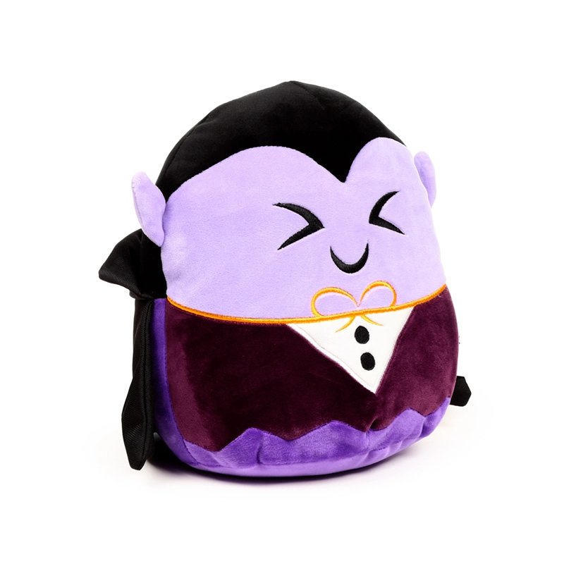 Squidglys Spooky Dracula Plush, zachte knuffel in de vorm van Dracula