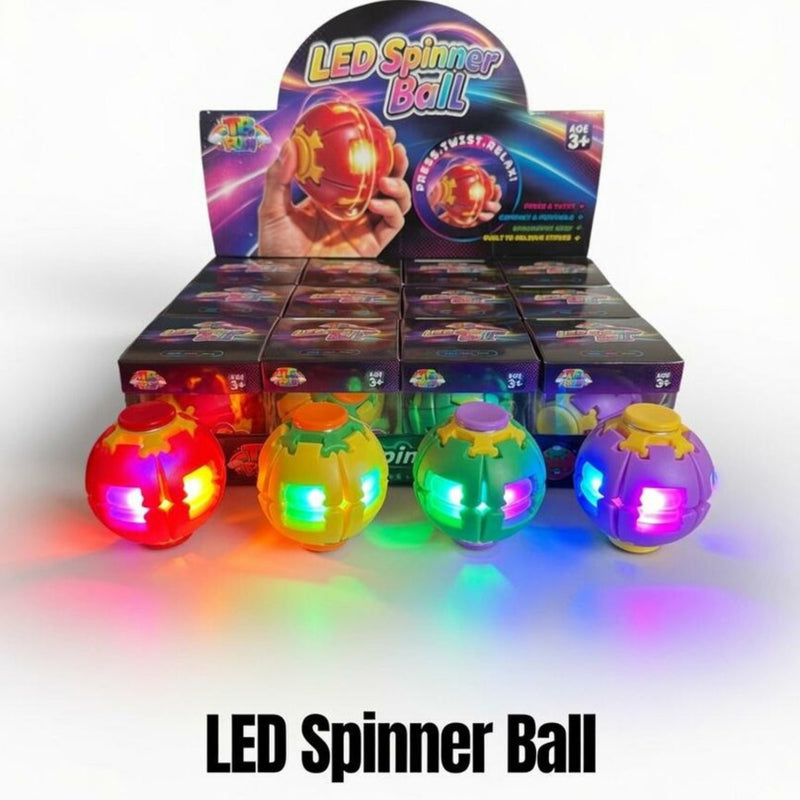 Squishy Fidget Led Spinner Ball
