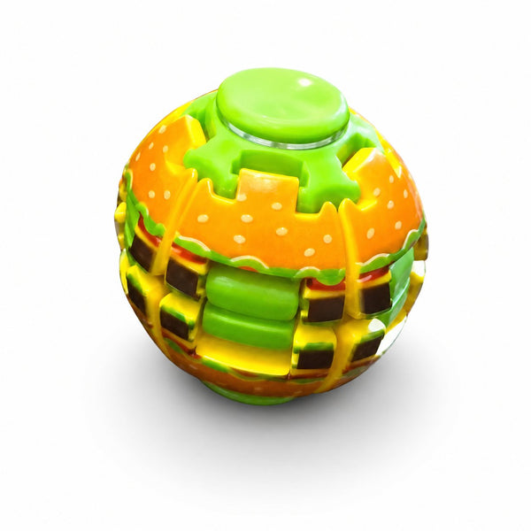 Fidget Spinner Ball Hamburger van Boozyshop, fidget toy om mee te friemelen