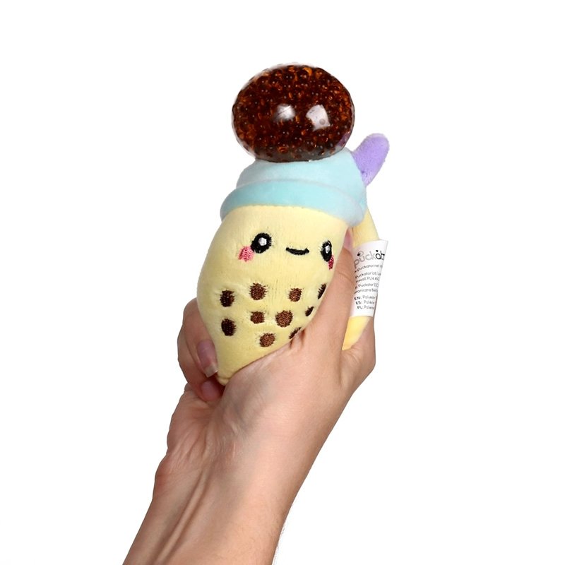 Squishy Mystery Foodiemals Bubble Tea Plush Squishy With Orbeez 4