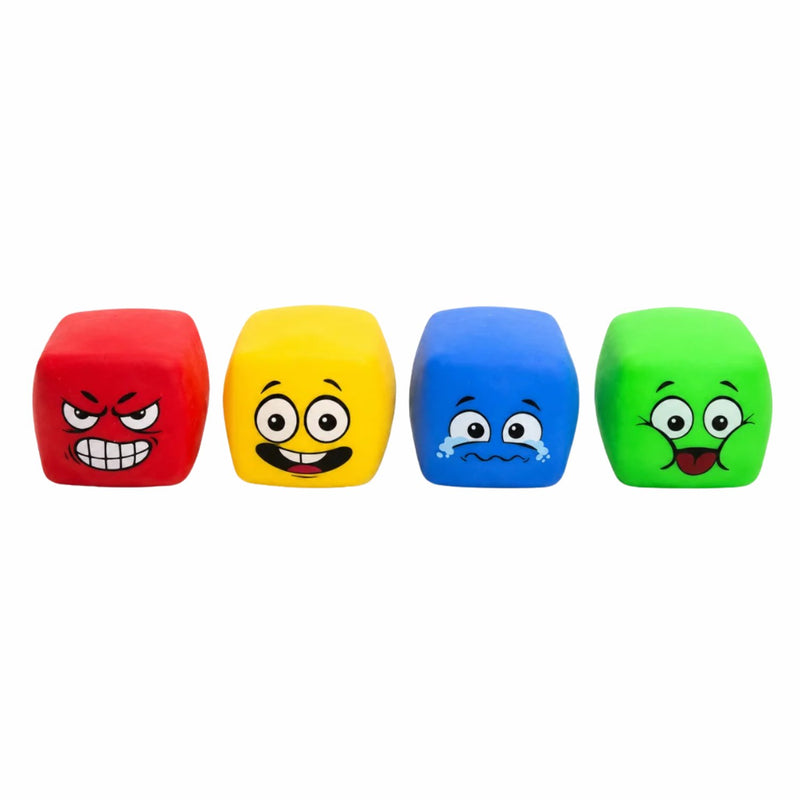 Mystery Smiley Cube Squishy van Boozyshop, mystery squishy, uitvoering is een verrassing