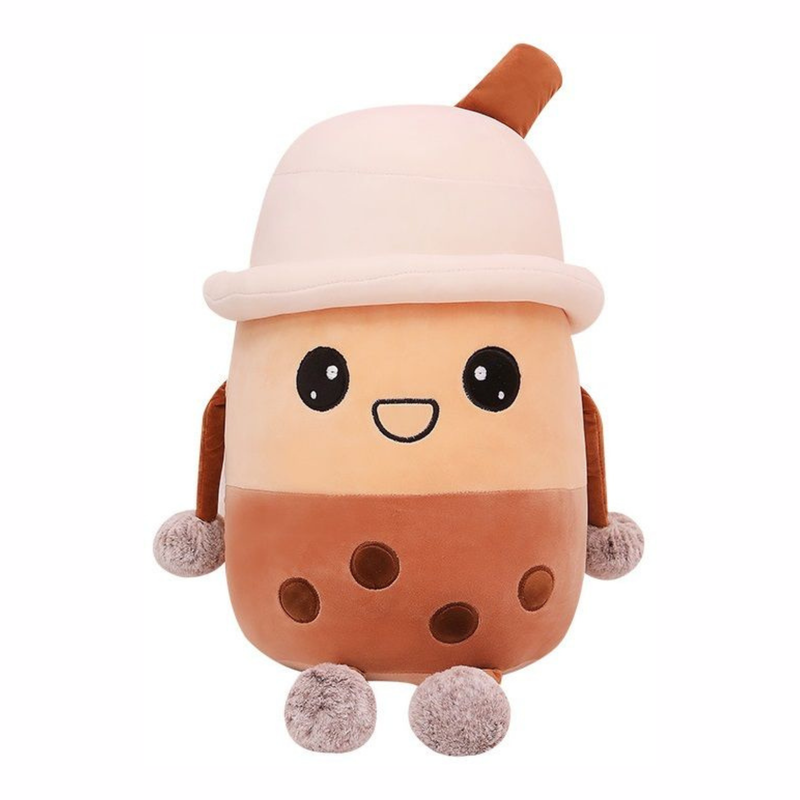 Squishy Plush Bubble Tea, zachte squishy in de vorm van een bubble tea