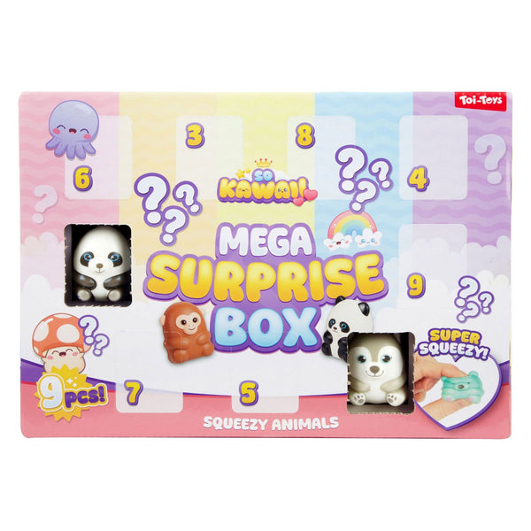 Squishy So Kawaii Mystery Box Animal Squishies 9 Pcs 1