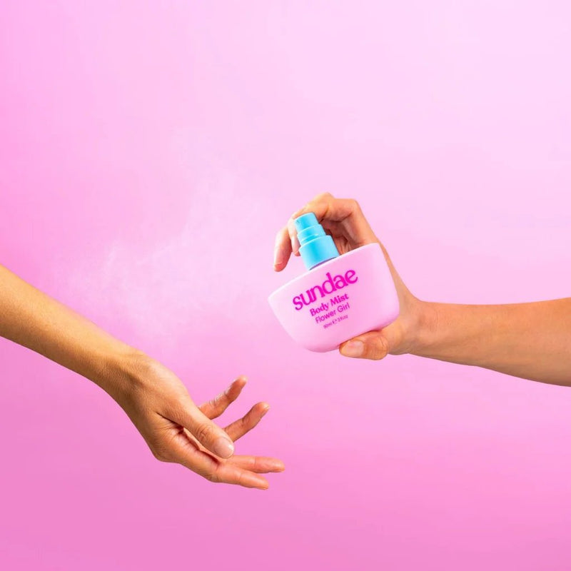 Sundae Body Mist Flower Girl, bloemige en frisse body mist