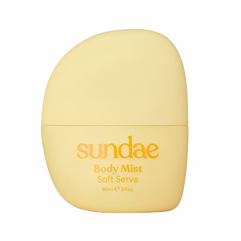 Sundae Body Mist Soft Serve, body mist met geur van karamel, pistache en vanille