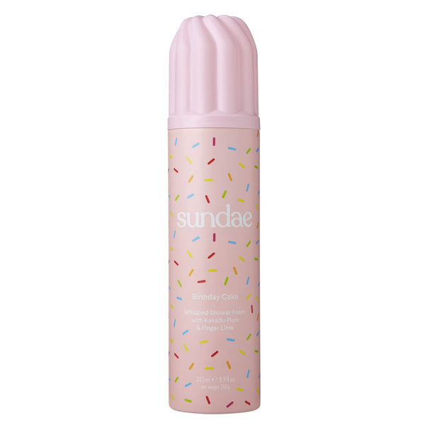 Whipped Shower Foam Birthday Cake