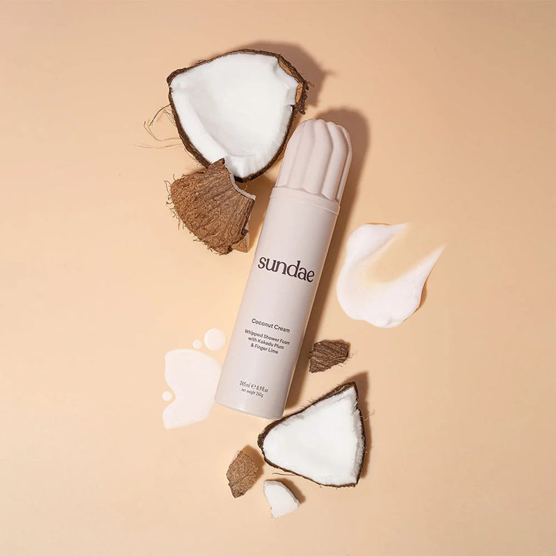 Sundae Whipped Shower Foam Coconut Cream, doucheschuim met kokosgeur