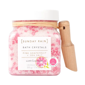 Pink Grapefruit & Sea Salt Bath Crystals