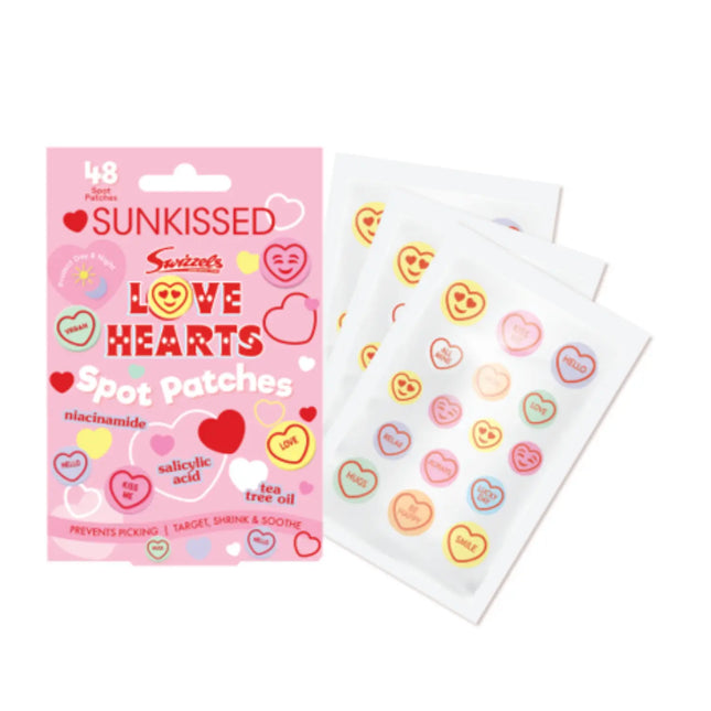 Sunkissed Love Heart Spot Patches