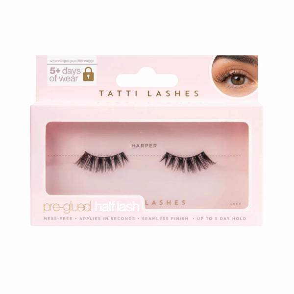Tatti Lashes Harper Pre Glued Half Lashes