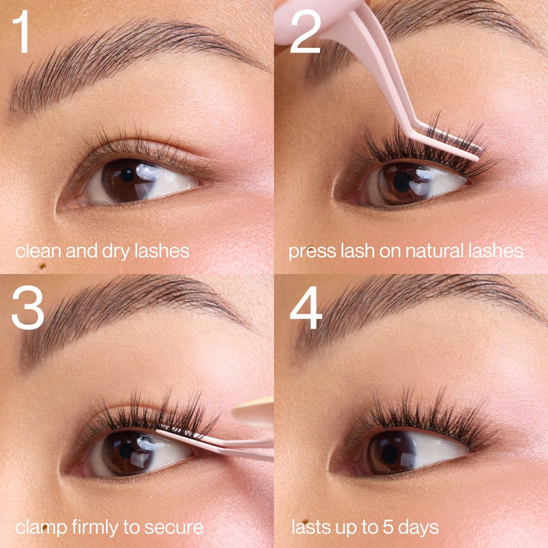 Tatti Lashes Harper Pre Glued Half Lashes