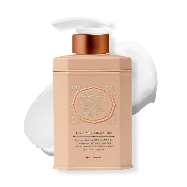 Teabless Perfume Body Lotion Fig Peach Oolong Tea