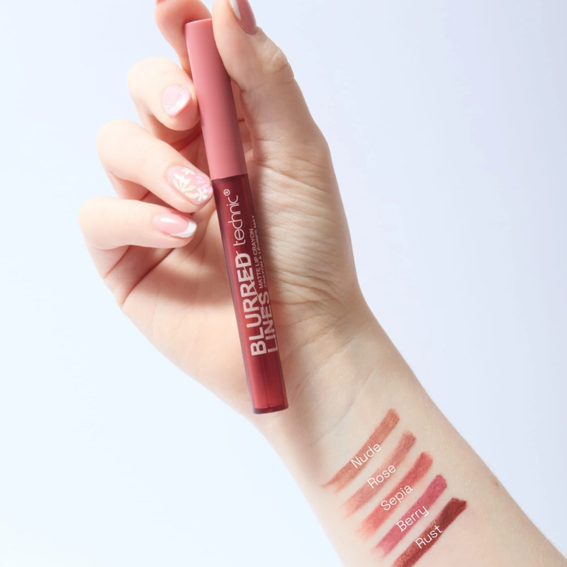Technic Blurred Line Matte Lip Crayon Rust